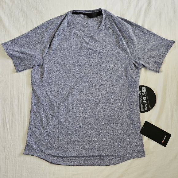 lululemon athletica Other - Lululemon License to Train Short Sleeve HOSB Heathered Blue Men's Size XLarge